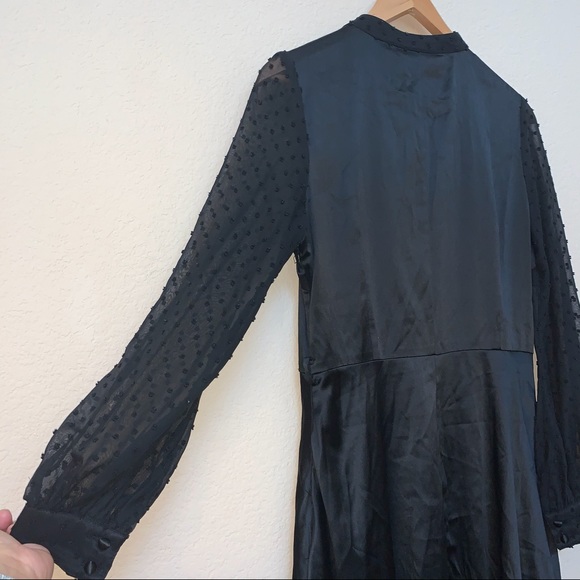 Voodoo Vixen Black AUDREY Retro Dress Large - Picture 15 of 16